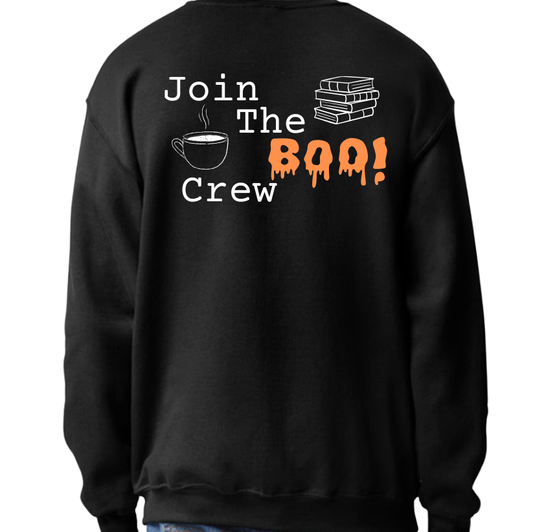 Athenix “Books & Boo” Cozy Sweatshirt – Limited Edition Fall Drop