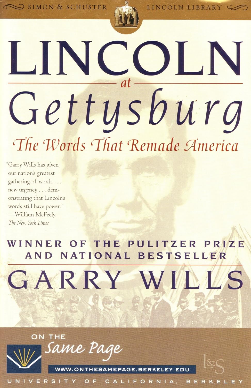 Lincoln at Gettysburg by Garry Wills’s Pulitzer