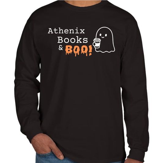 Athenix “Books & Boo” Long Sleeve – Limited Edition Fall Release