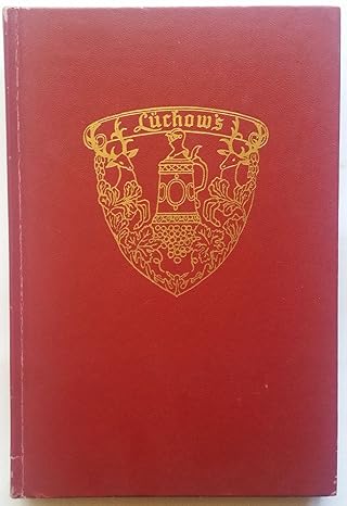 Luchows German Cookbook